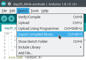 ece322 arduino export
