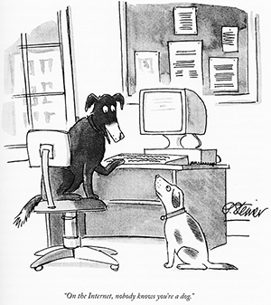Internet dog