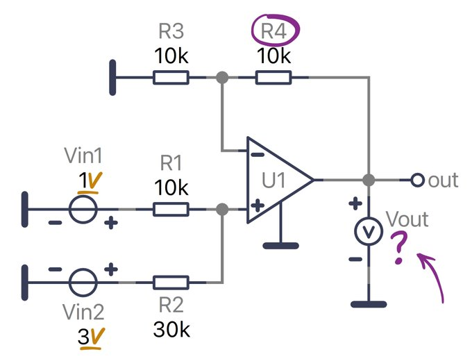 cs opamp dc noninv sum