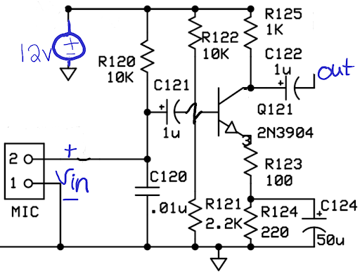 hf1 mic amp