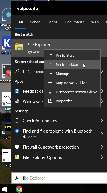 win10 file pin